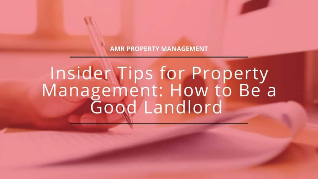 AMR property Management